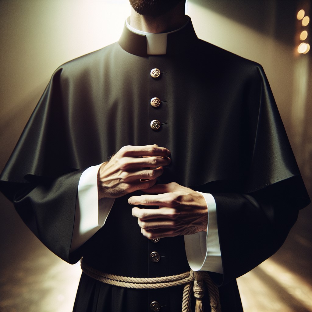 What is a priests black outfit called